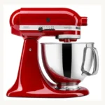 Batedeira KitchenAid Artisan KEA33 vermelha com tigela de inox