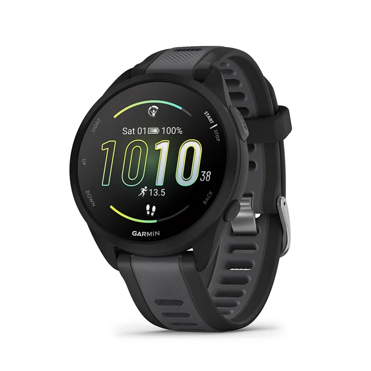 Relógio Garmin Forerunner 165, em imagem de divulgação