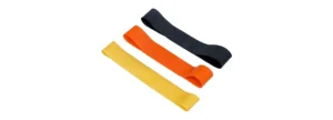 Kit Mini Band Acte T71 com três faixas elásticas em imagem de divulgação do varejista.