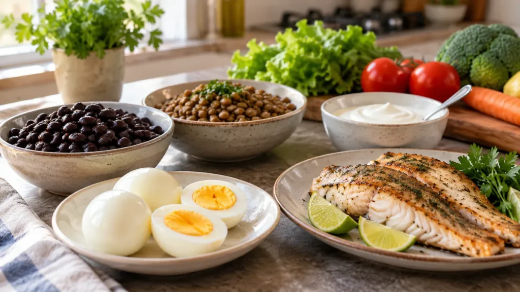Proteínas na alimentação