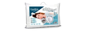 Travesseiro Duoflex Nasa de altura regulável RN1100 em imagem de divulgação da fabricante.